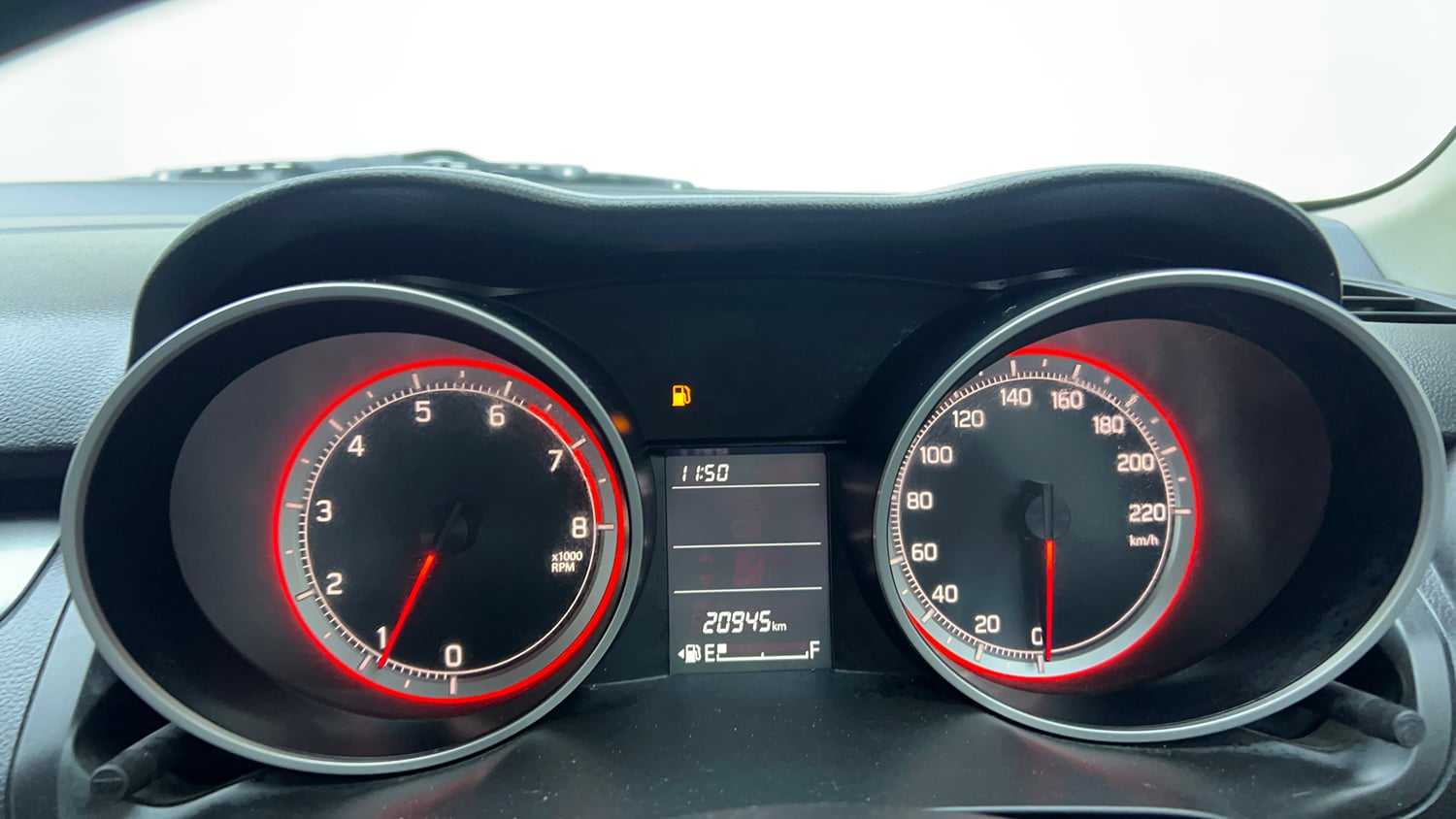 Used 2019 Maruti Suzuki Swift VXi Petrol Manual interior CLUSTERMETER VIEW