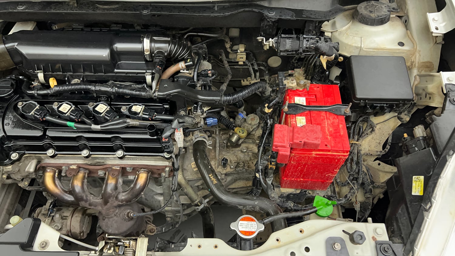 Used 2018 Maruti Suzuki Swift LXi Petrol Manual engine ENGINE LEFT SIDE VIEW