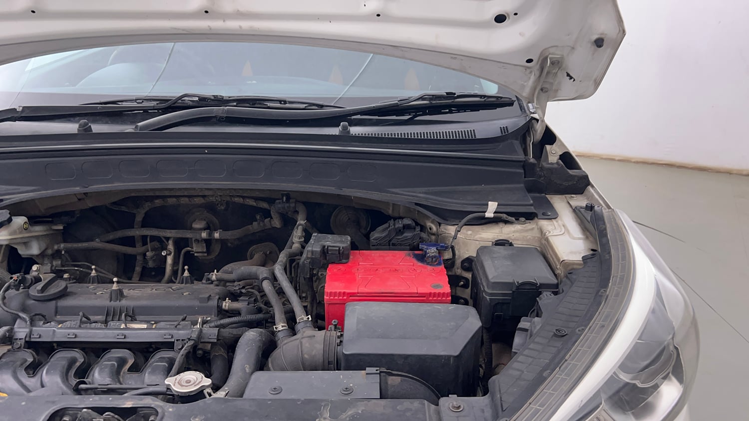 Used 2019 Hyundai Creta SX 1.6 Dual Tone Petrol Petrol Manual engine ENGINE LEFT SIDE HINGE & APRON VIEW