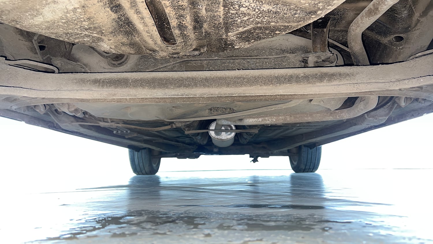 Used 2018 Maruti Suzuki Baleno Alpha 1.2 Petrol Manual extra REAR UNDERBODY VIEW (TAKEN FROM REAR)