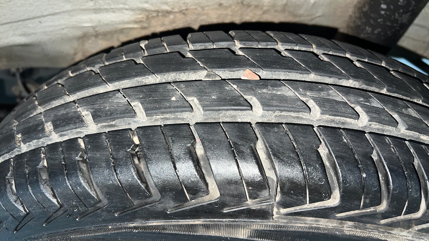 Used 2025 Maruti Suzuki Alto K10 VXi Plus (O) Petrol Manual tyres LEFT REAR TYRE TREAD VIEW