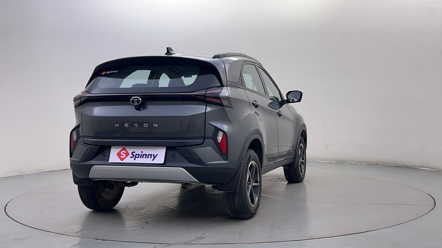Used 2025 Tata Nexon Creative 1.2 Petrol 6AMT Petrol Automatic exterior RIGHT REAR CORNER VIEW