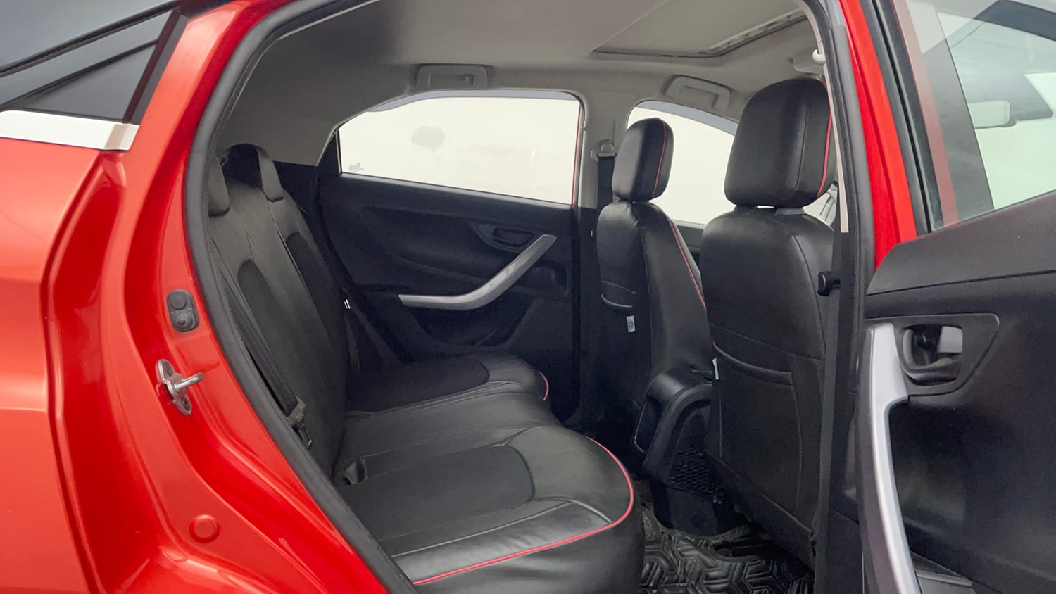 Used 2023 Tata Nexon XMA (S) Petrol Automatic interior RIGHT SIDE REAR DOOR CABIN VIEW