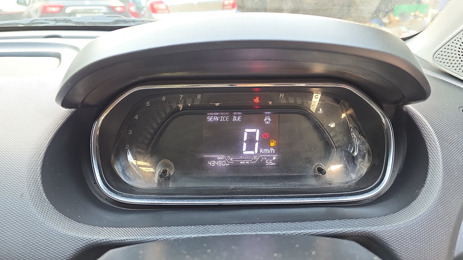 Used 2020 Tata Tiago XE Petrol Manual interior CLUSTERMETER VIEW