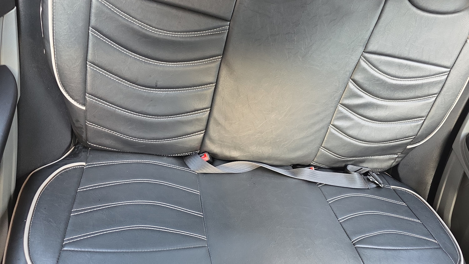 Used 2020 Tata Tiago XE Petrol Manual interior REAR SEAT CONDITION VIEW
