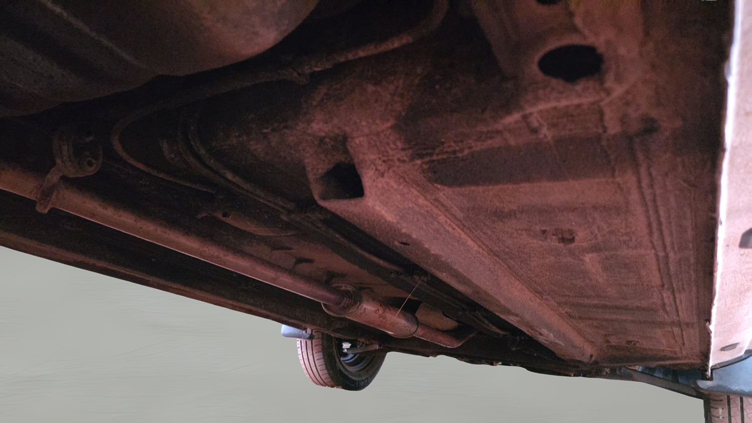 Used 2022 Renault Kwid CLIMBER Petrol Manual extra REAR RIGHT UNDERBODY VIEW