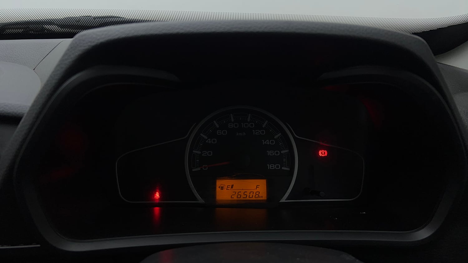 Used 2021 Maruti Suzuki Alto 800 LXi (O) Petrol Manual interior CLUSTERMETER VIEW