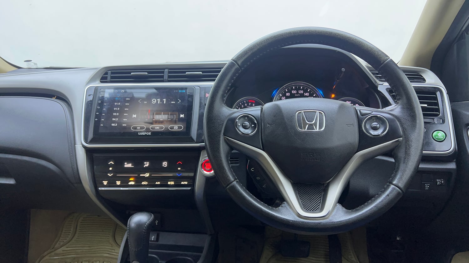 Used 2017 Honda City ZX CVT Petrol Petrol Automatic interior STEERING VIEW