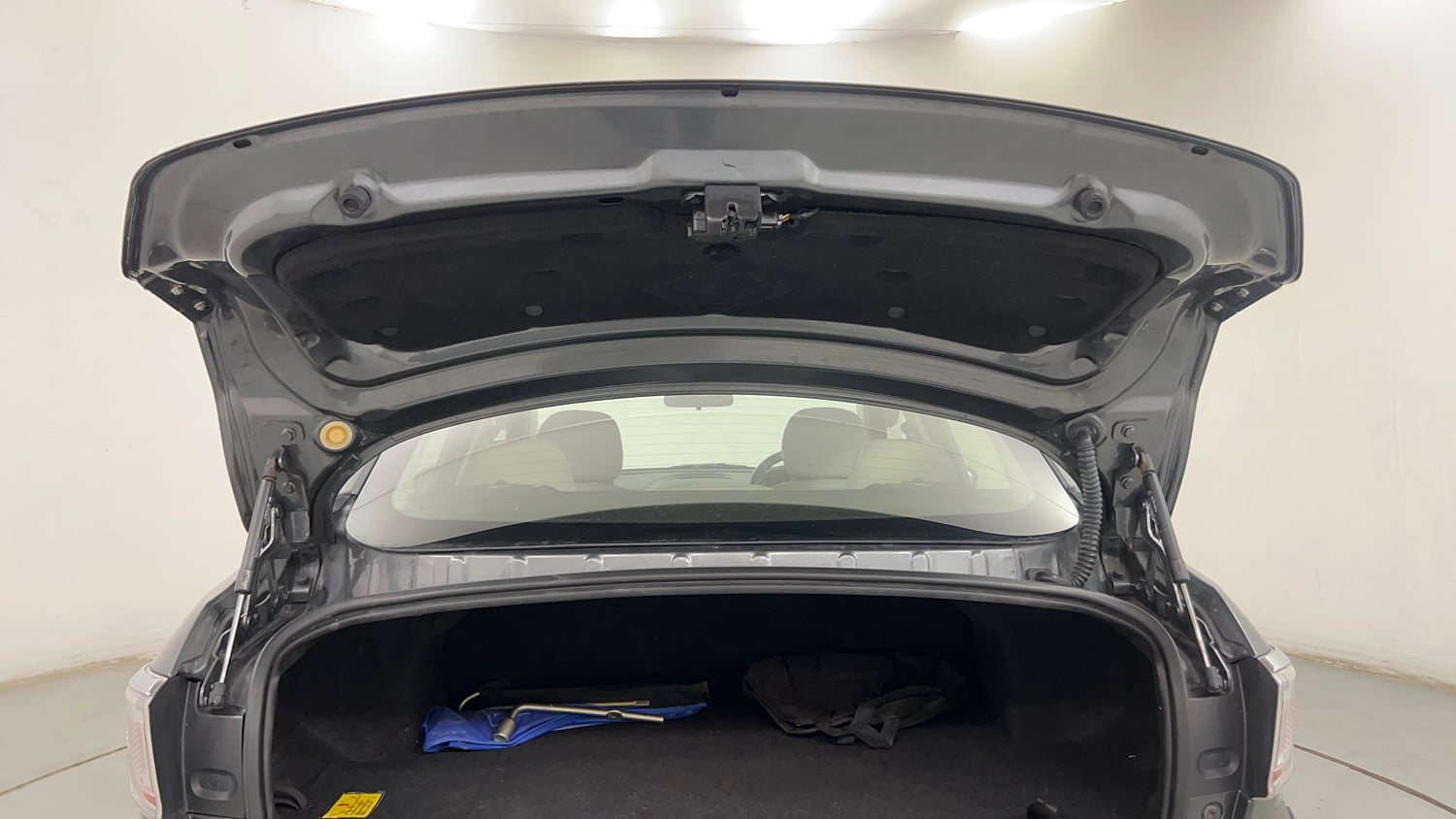 Used 2024 Tata Tigor XZA Plus iCNG Cng Automatic interior DICKY DOOR OPEN VIEW