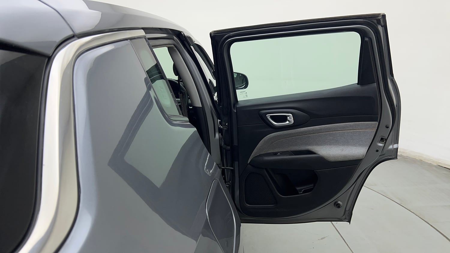 Used 2022 Jeep Compass Sport 1.4 Petrol Petrol Manual interior RIGHT REAR DOOR OPEN VIEW