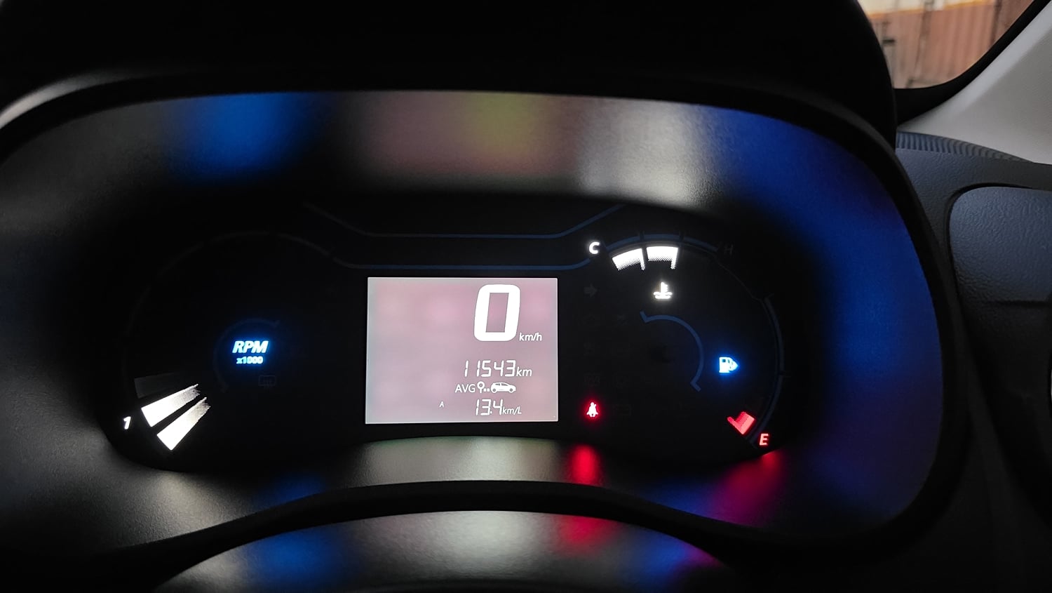 Used 2022 Renault Kwid CLIMBER Petrol Manual interior CLUSTERMETER VIEW