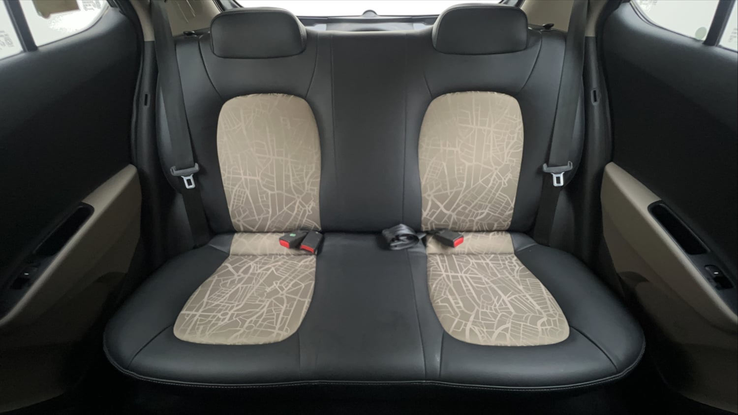 Used 2018 Hyundai Grand i10 Magna 1.2 Kappa VTVT Petrol Manual interior REAR SEAT CONDITION VIEW