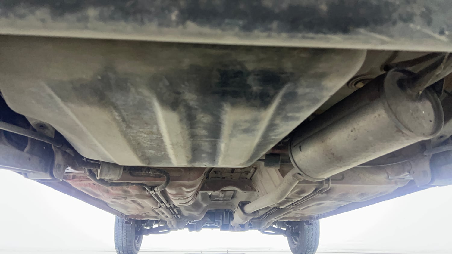 Used 2013 Maruti Suzuki Alto 800 Lx Petrol Manual extra REAR UNDERBODY VIEW (TAKEN FROM REAR)