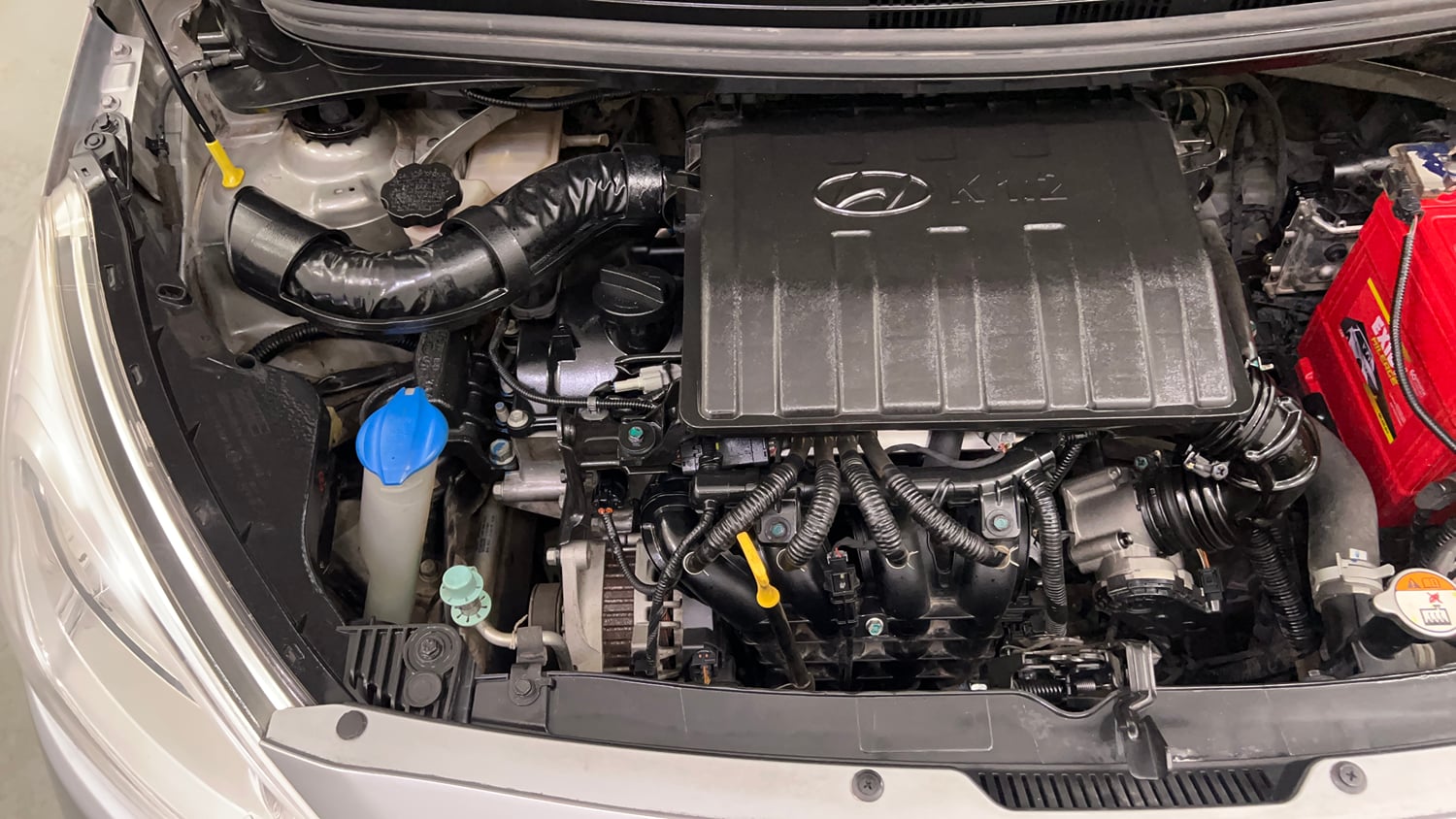 Used 2019 Hyundai Grand i10 Magna 1.2 Kappa VTVT CNG Cng Manual engine ENGINE RIGHT SIDE VIEW