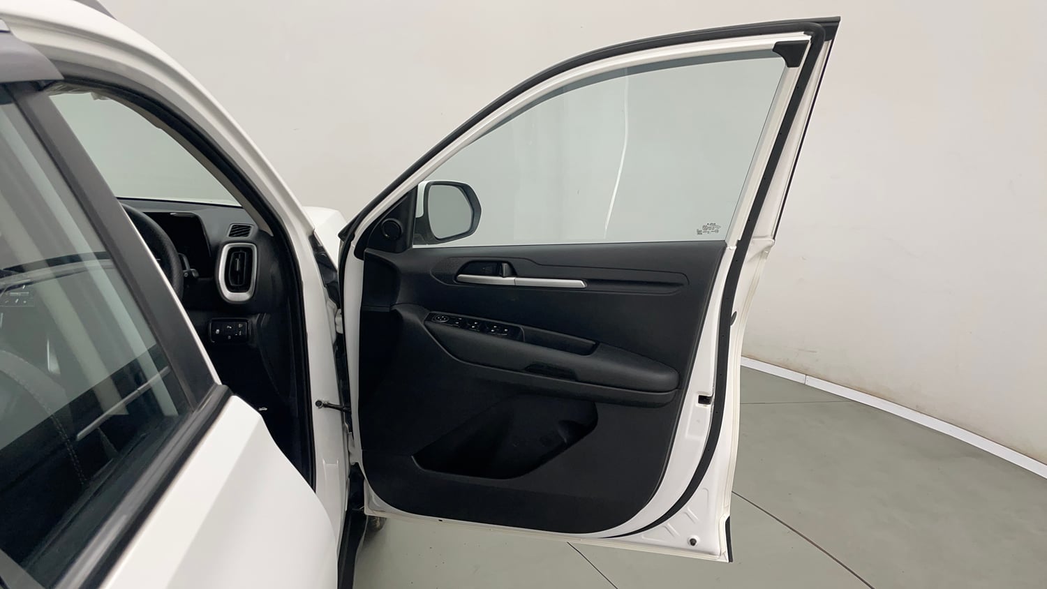 Used 2024 Kia Sonet HTK (O) 1.2 Petrol MT Petrol Manual interior RIGHT FRONT DOOR OPEN VIEW