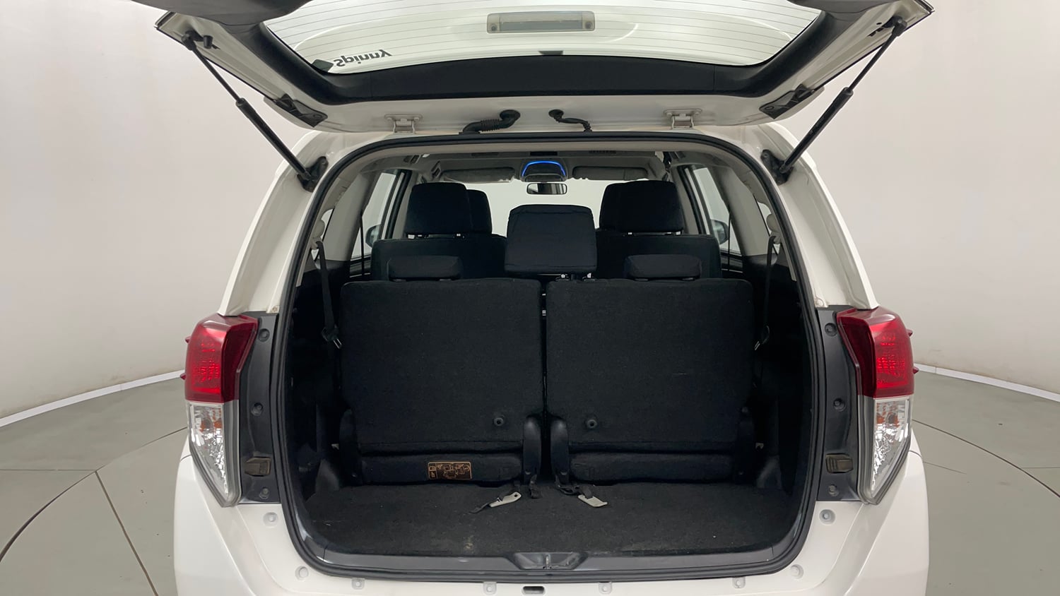 Used 2019 Toyota Innova Crysta 2.4 V 7 STR Diesel Manual interior DICKY INSIDE VIEW