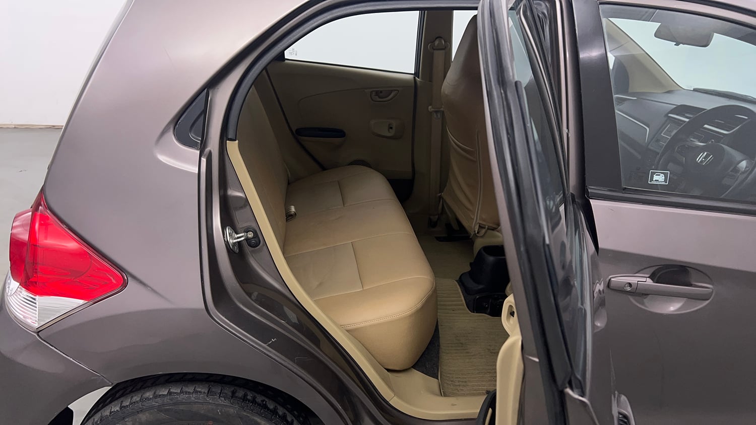 Used 2016 Honda Brio S MT Petrol Manual interior RIGHT SIDE REAR DOOR CABIN VIEW