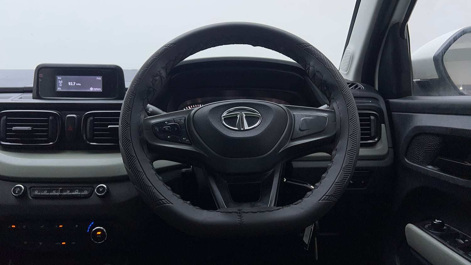 Used 2023 Tata Punch Adventure MT Petrol Manual interior STEERING VIEW