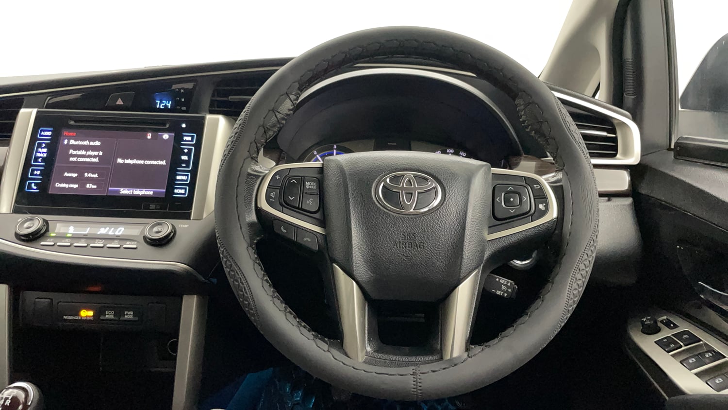 Used 2019 Toyota Innova Crysta 2.4 V 7 STR Diesel Manual interior STEERING VIEW