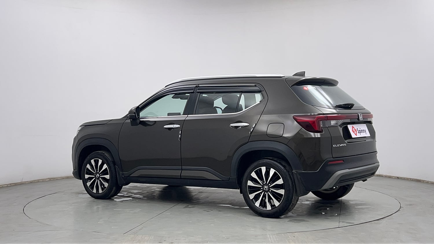 Used 2024 Honda Elevate ZX CVT Petrol Automatic exterior LEFT REAR CORNER VIEW