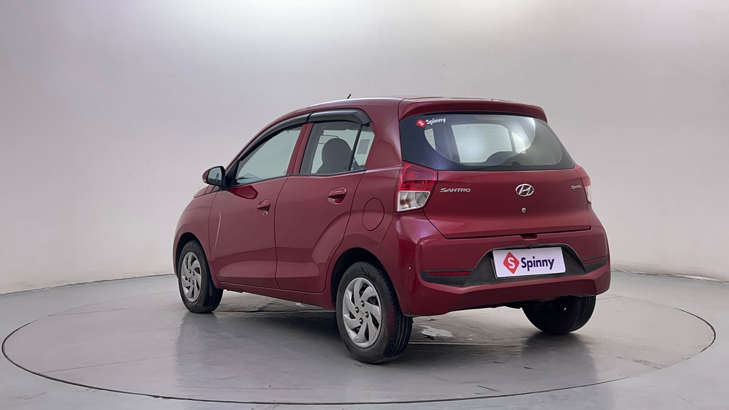 Used 2019 Hyundai Santro Sportz Petrol Manual exterior LEFT REAR CORNER VIEW