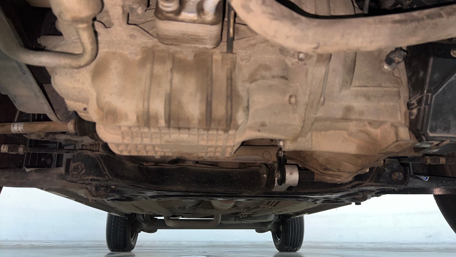 Used 2017 Ford EcoSport Trend 1.5L Ti-VCT Petrol Manual extra FRONT LEFT UNDERBODY VIEW