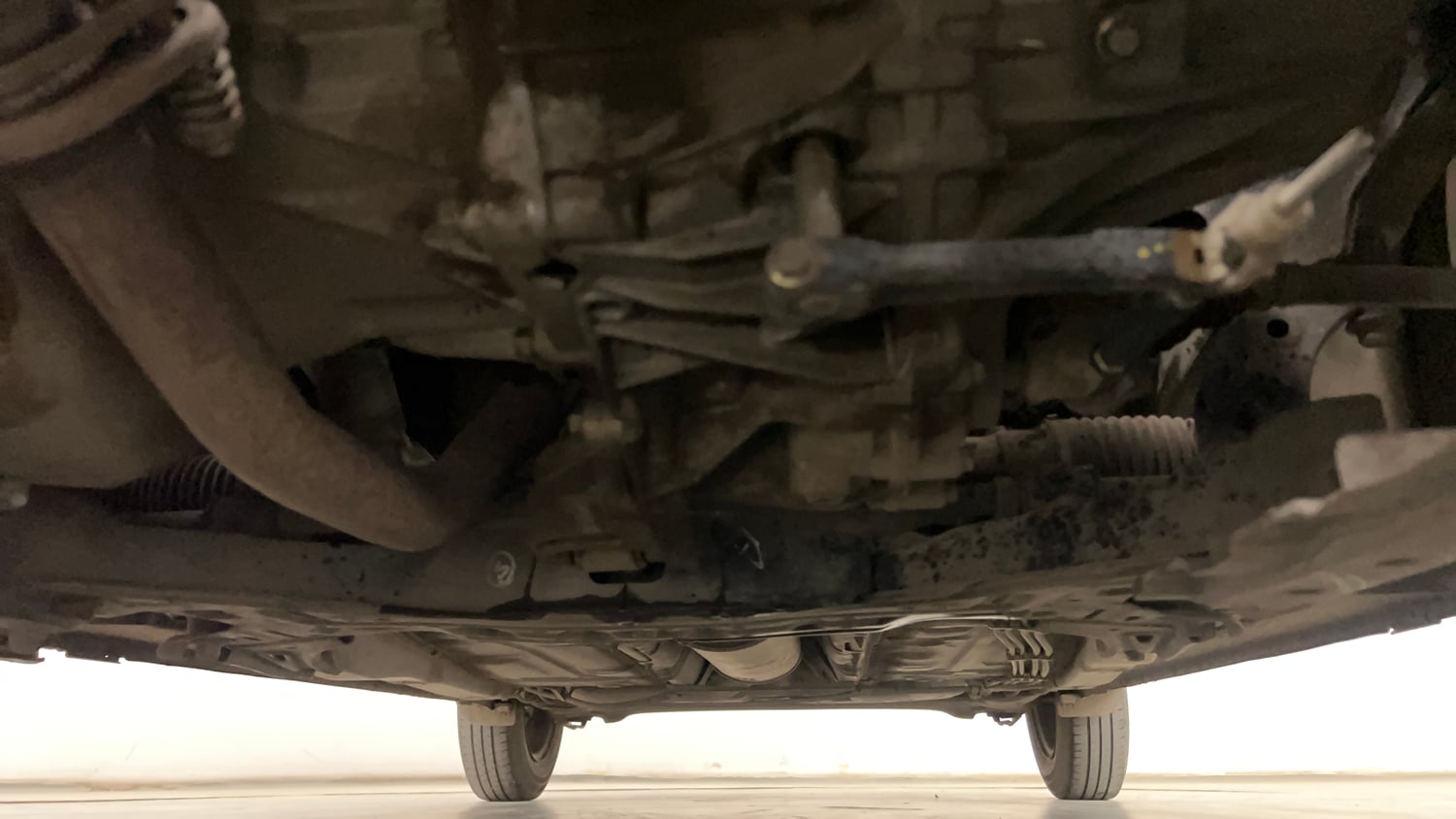 Used 2019 Maruti Suzuki Dzire VXi Petrol Manual extra FRONT LEFT UNDERBODY VIEW