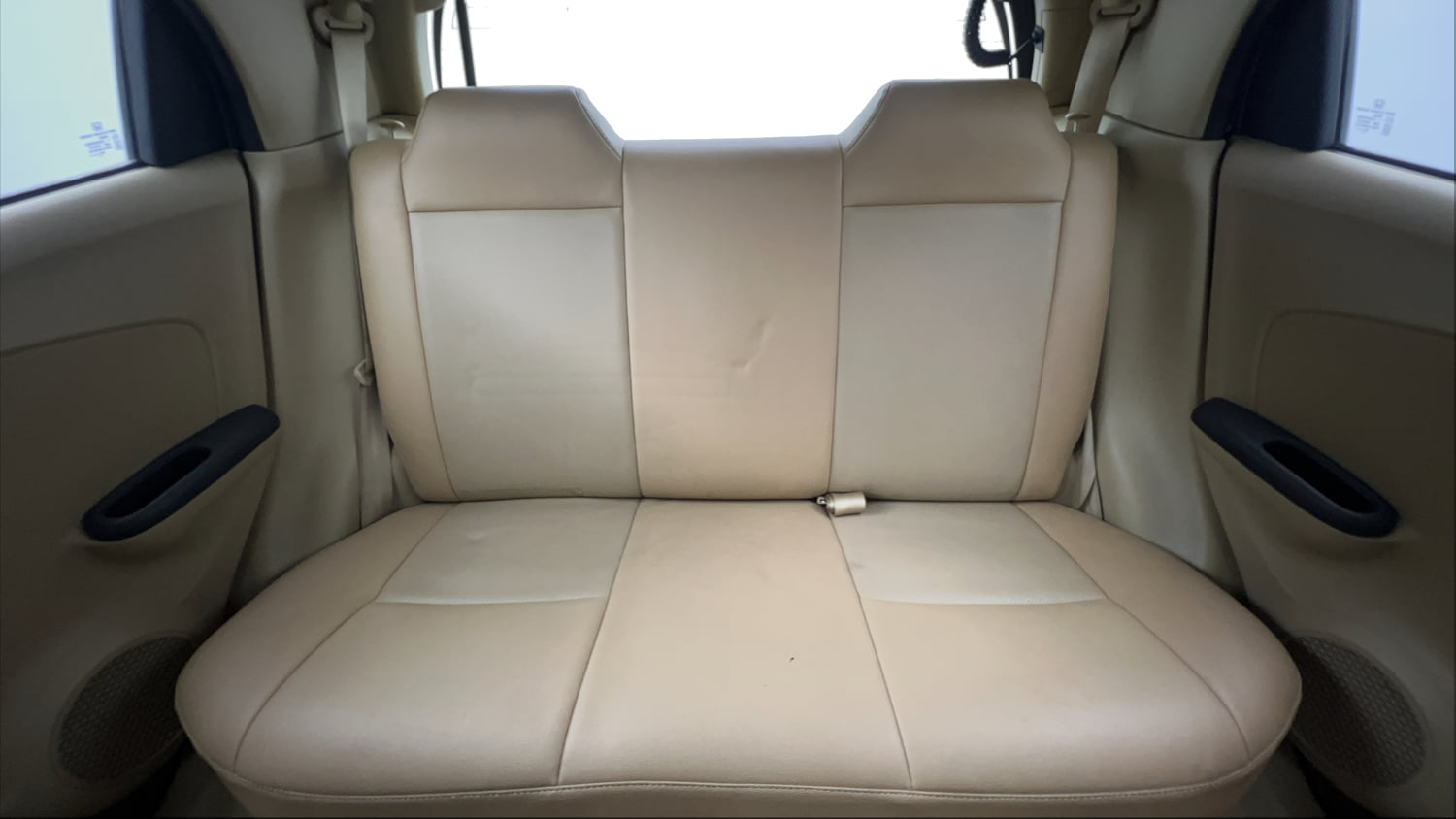 Used 2016 Honda Brio S MT Petrol Manual interior REAR SEAT CONDITION VIEW