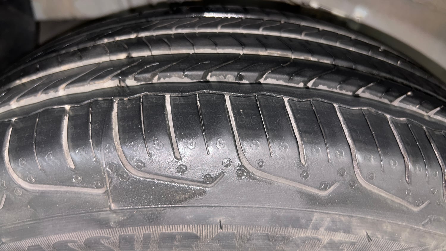 Used 2026 Tata Nexon Pure Plus 1.2 Petrol 6AMT Petrol Automatic tyres RIGHT REAR TYRE TREAD VIEW