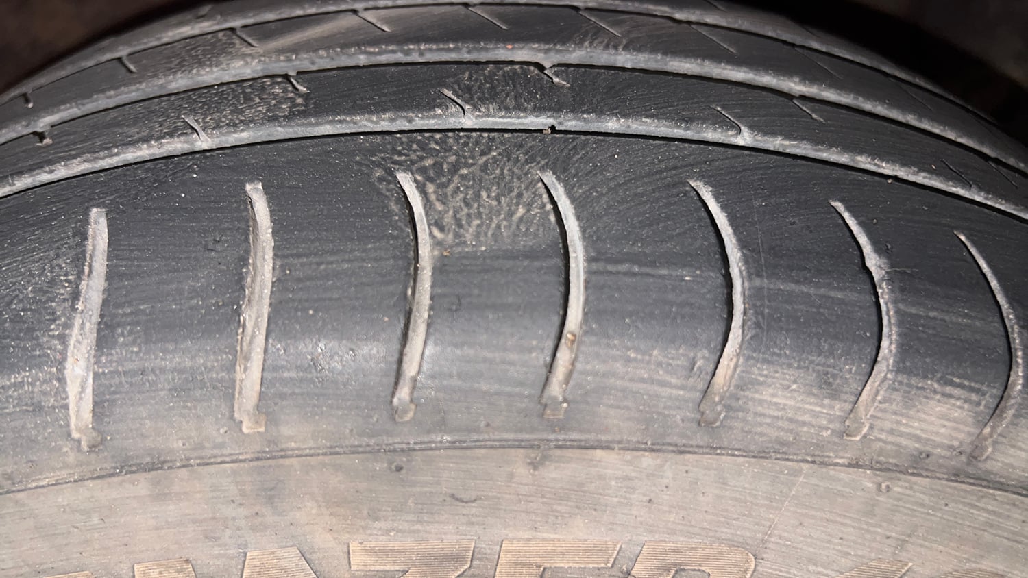 Used 2019 Hyundai Santro Sportz Petrol Manual tyres RIGHT FRONT TYRE TREAD VIEW