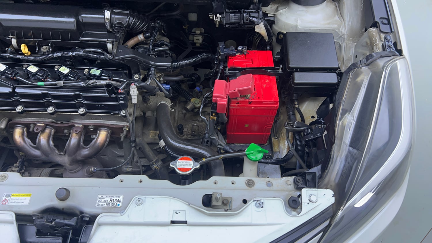 Used 2018 Maruti Suzuki Baleno Alpha 1.2 Petrol Manual engine ENGINE LEFT SIDE VIEW
