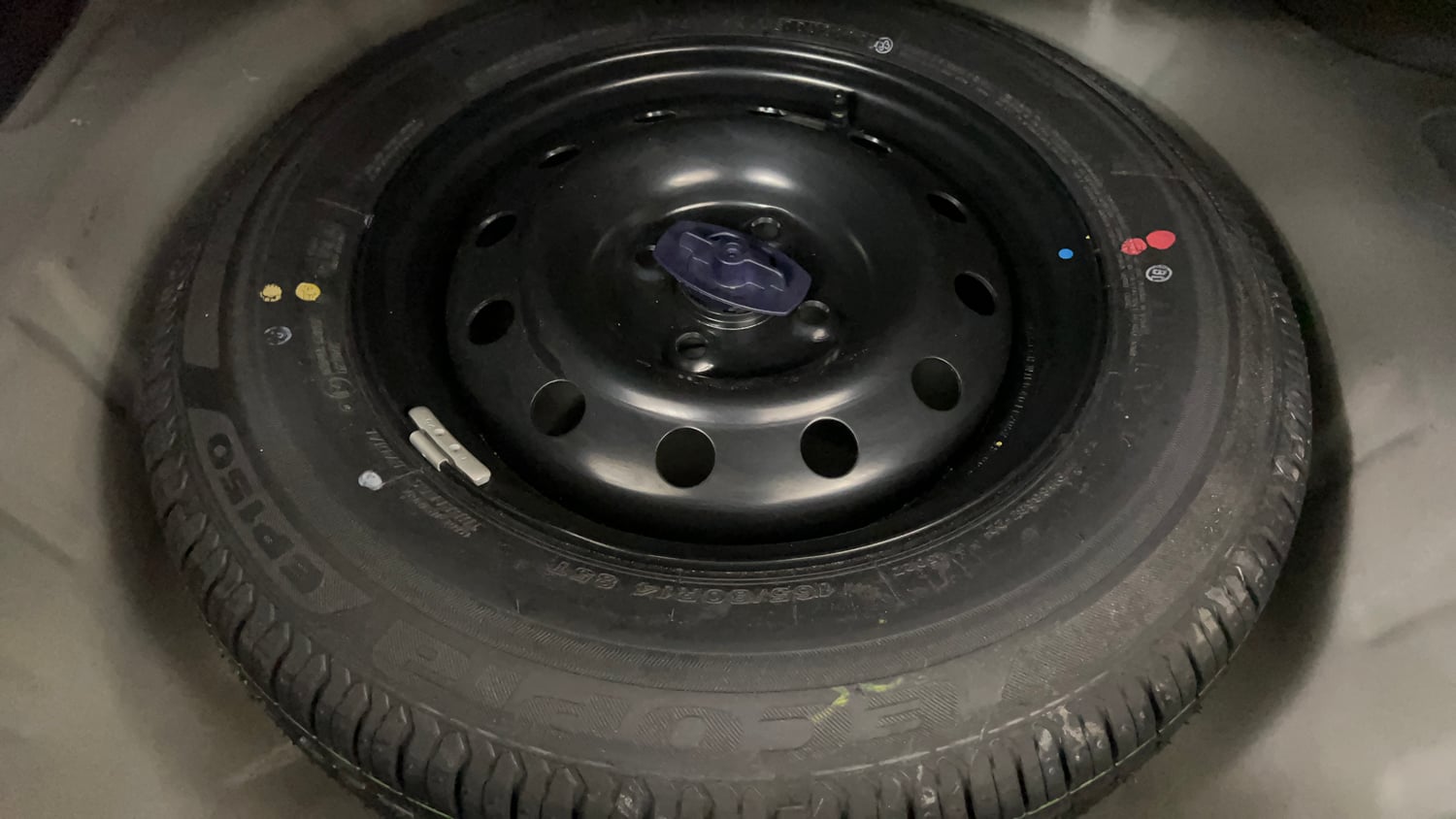 Used 2019 Maruti Suzuki Dzire VXi Petrol Manual tyres SPARE TYRE VIEW