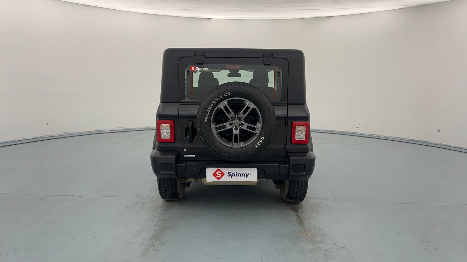 Used 2023 Mahindra Thar LX Hard Top Petrol AT RWD Petrol Automatic exterior BACK VIEW