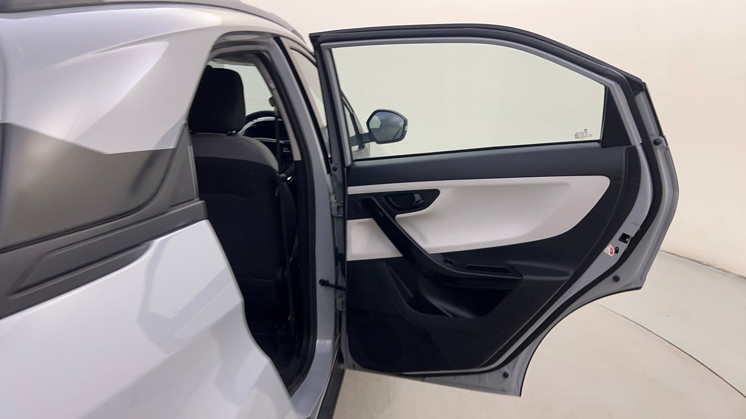 Used 2026 Tata Nexon Pure Plus 1.2 Petrol 6AMT Petrol Automatic interior RIGHT REAR DOOR OPEN VIEW