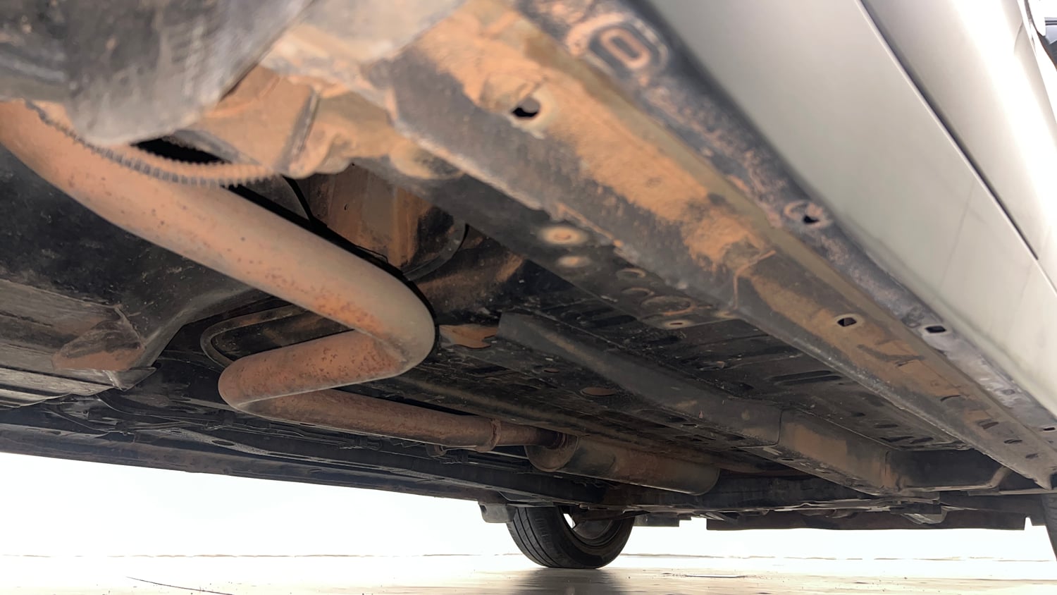 Used 2022 Tata Altroz XZ Plus i-Turbo Petrol Dark Edition Petrol Manual extra REAR RIGHT UNDERBODY VIEW