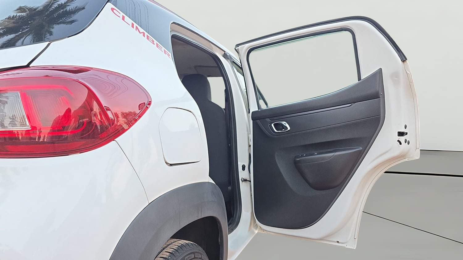 Used 2022 Renault Kwid CLIMBER Petrol Manual interior RIGHT REAR DOOR OPEN VIEW