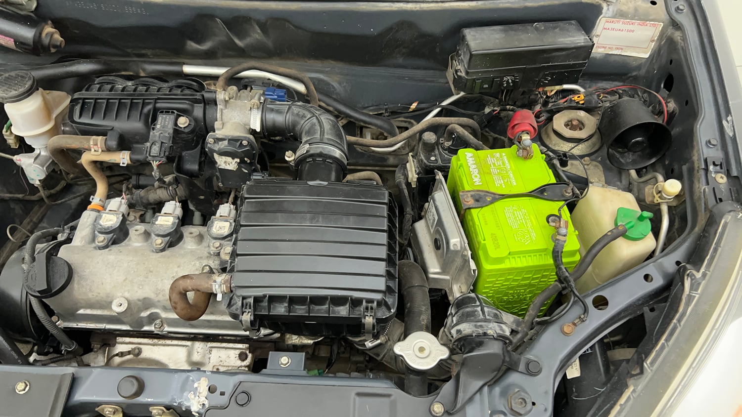 Used 2018 Maruti Suzuki Alto 800 LXi Petrol Manual engine ENGINE LEFT SIDE VIEW