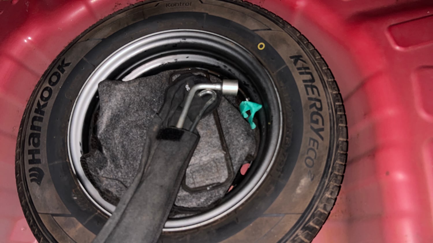 Used 2019 Hyundai Santro Sportz Petrol Manual tyres SPARE TYRE VIEW