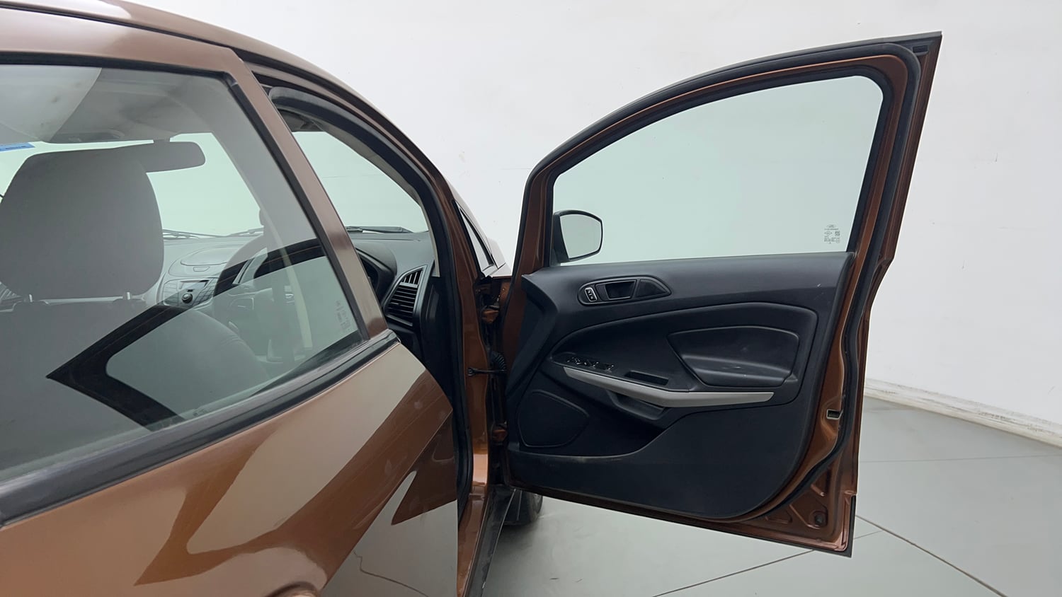 Used 2018 Ford EcoSport Ambiente 1.5L Ti-VCT Petrol Manual interior RIGHT FRONT DOOR OPEN VIEW