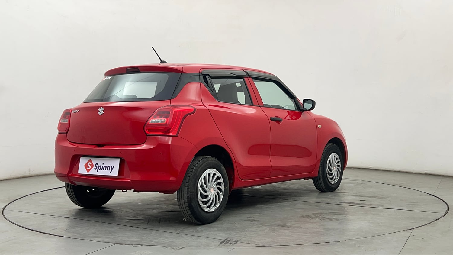 Used 2020 Maruti Suzuki Swift LXi Petrol Manual exterior RIGHT REAR CORNER VIEW