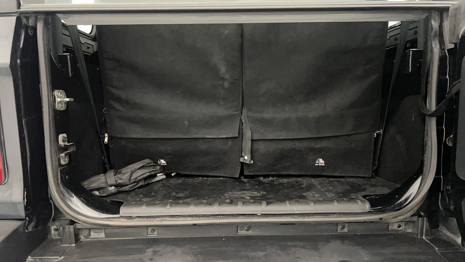 Used 2023 Mahindra Thar LX Hard Top Petrol AT RWD Petrol Automatic interior DICKY INSIDE VIEW