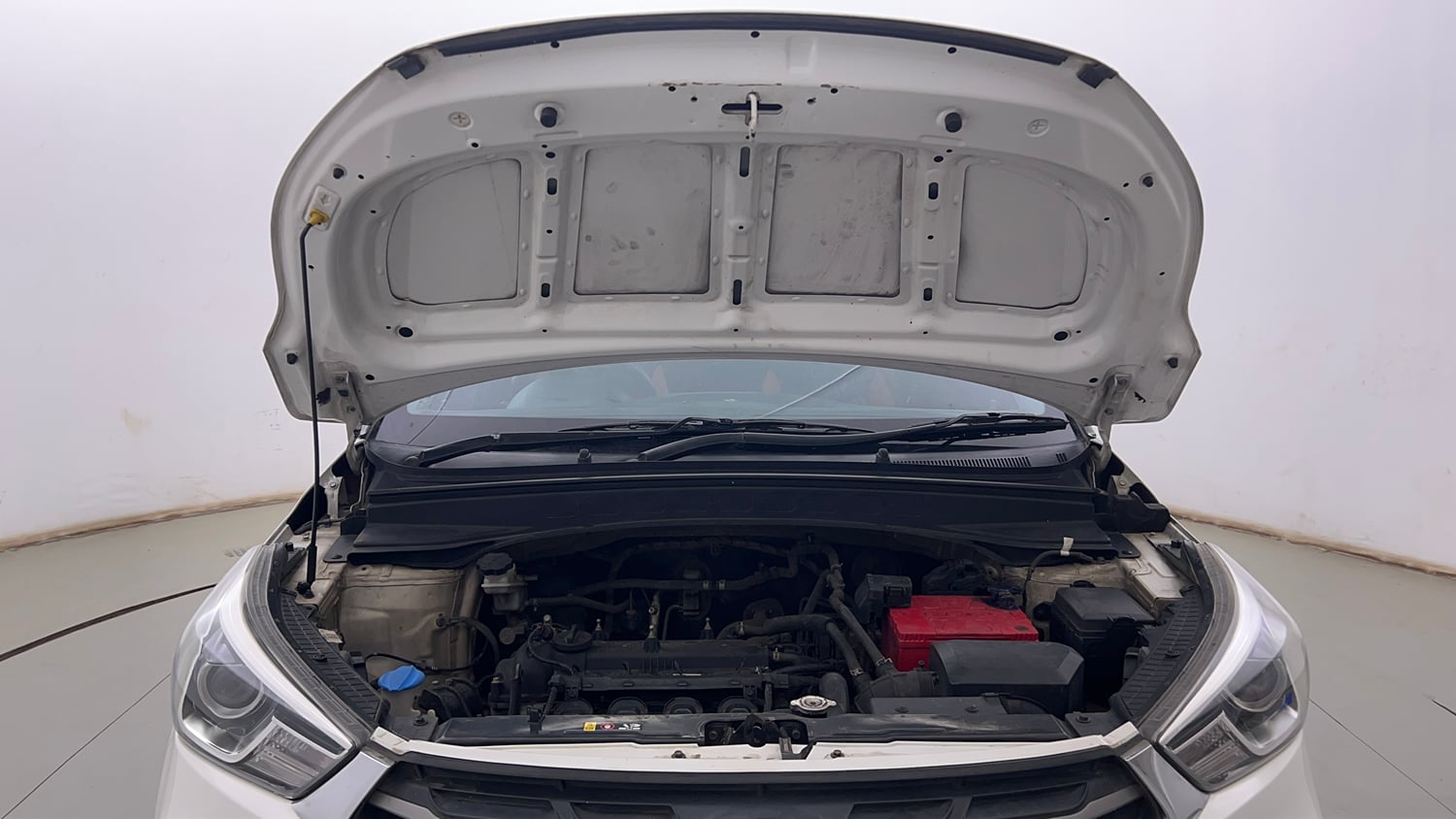 Used 2019 Hyundai Creta SX 1.6 Dual Tone Petrol Petrol Manual engine ENGINE & BONNET OPEN FRONT VIEW