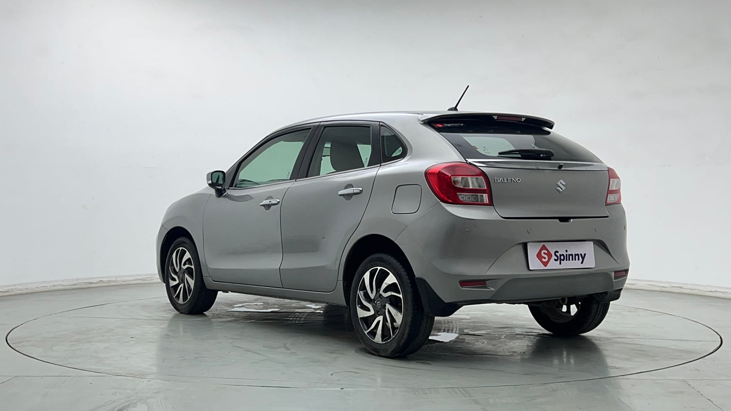 Used 2019 Maruti Suzuki Baleno Alpha Petrol Manual exterior LEFT REAR CORNER VIEW