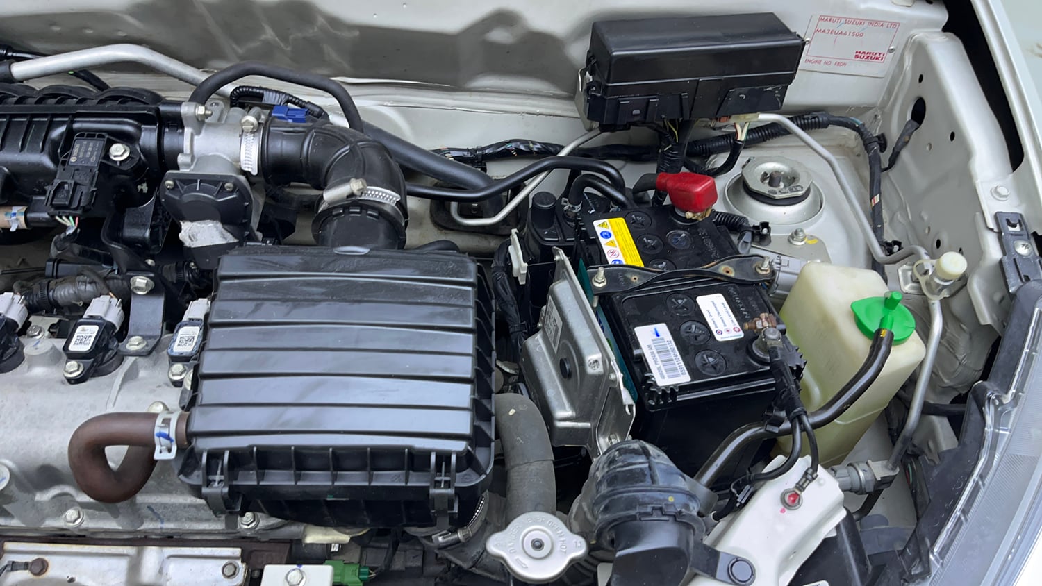 Used 2020 Maruti Suzuki Alto 800 LXi Petrol Manual engine ENGINE LEFT SIDE VIEW