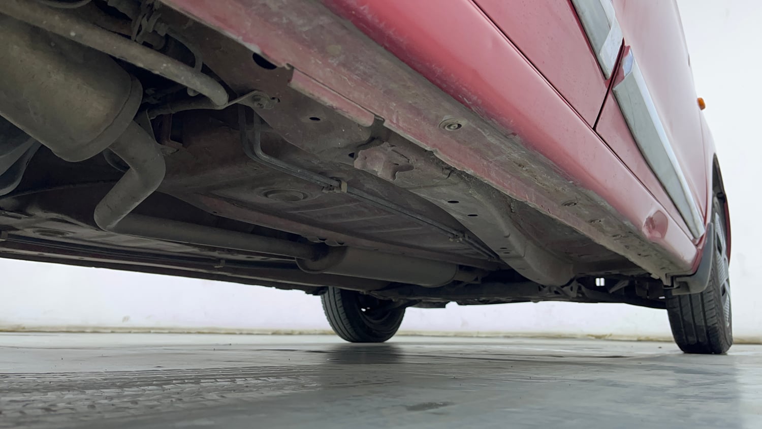 Used 2023 Maruti Suzuki Alto K10 VXi Plus Petrol Manual extra REAR RIGHT UNDERBODY VIEW
