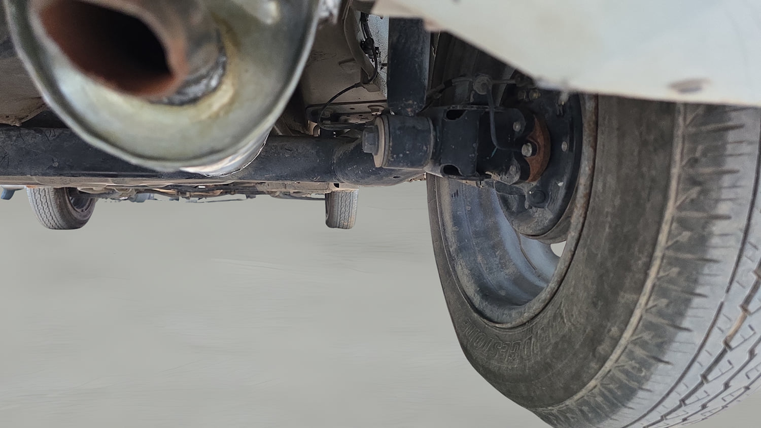 Used 2020 Tata Tiago XE Petrol Manual extra REAR RIGHT UNDERBODY VIEW