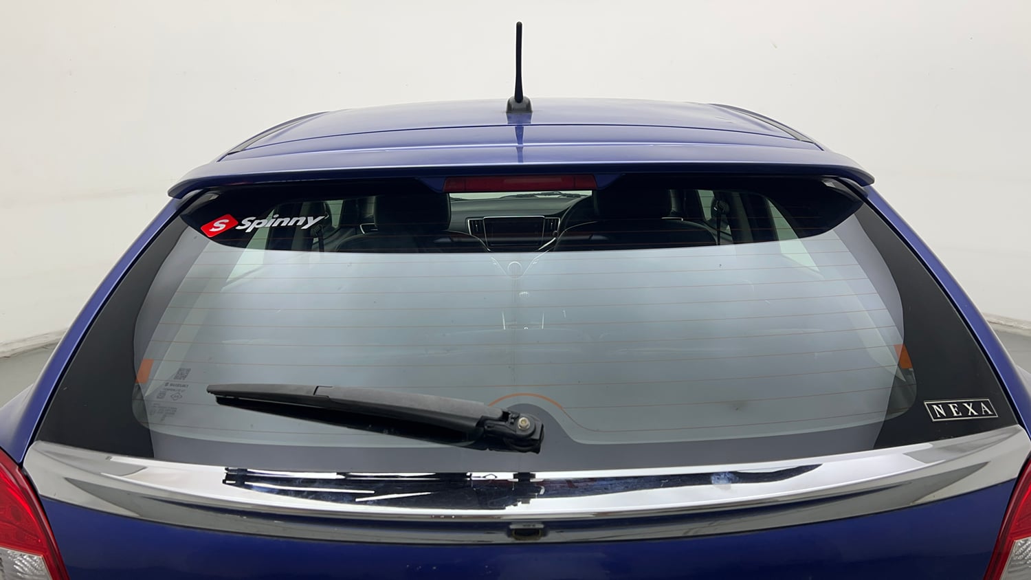 Used 2017 Maruti Suzuki Baleno Alpha 1.2 Petrol Manual exterior BACK WINDSHIELD VIEW
