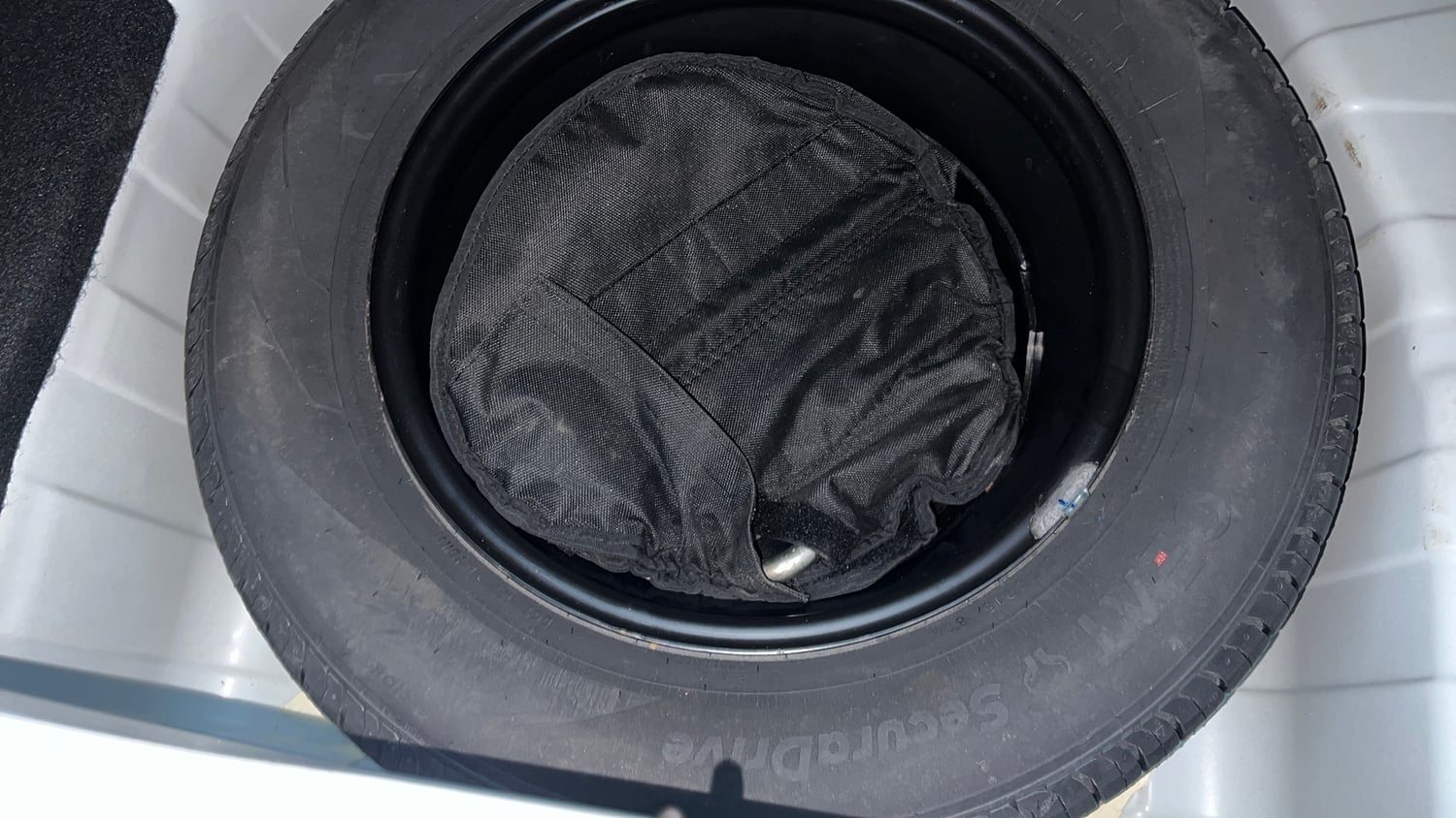Used 2023 Tata Punch Adventure MT Petrol Manual tyres SPARE TYRE VIEW