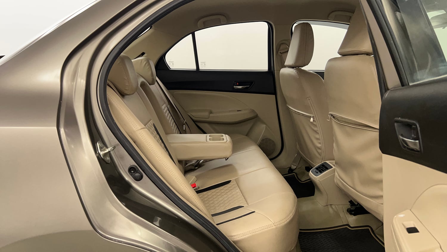 Used 2019 Maruti Suzuki Dzire VXi Petrol Manual interior RIGHT SIDE REAR DOOR CABIN VIEW