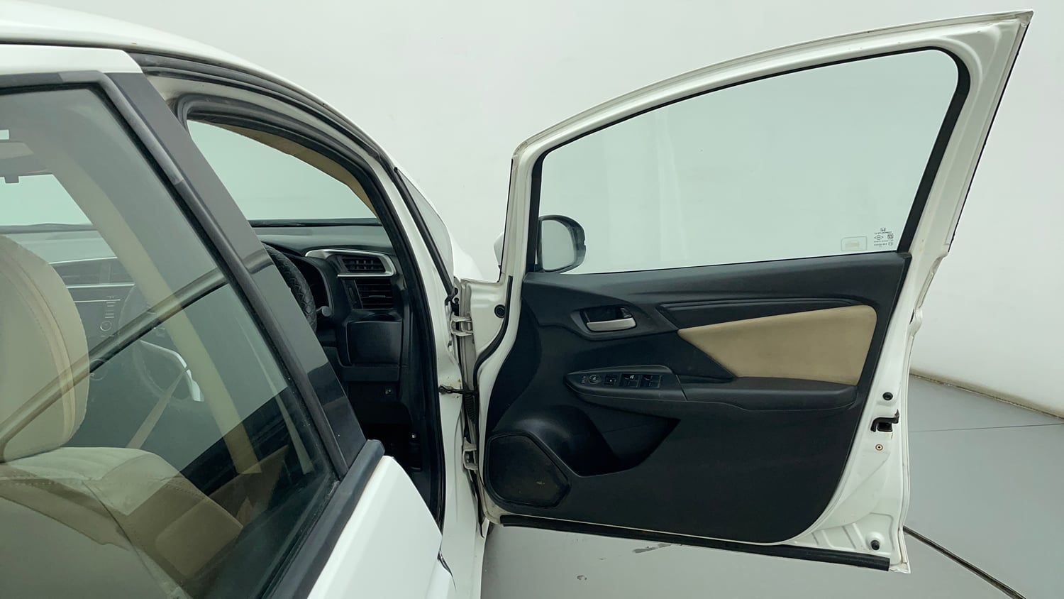 Used 2015 Honda Jazz SV Petrol Petrol Manual interior RIGHT FRONT DOOR OPEN VIEW